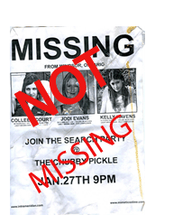 missing women poster